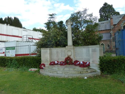 Oorlogsmonument Hartley Wintney