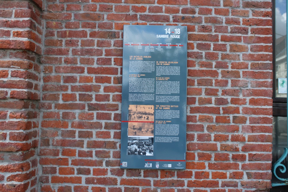 Information Board 14-18 Sambre Rouge - The Forgotten Battles of the Sambre #3