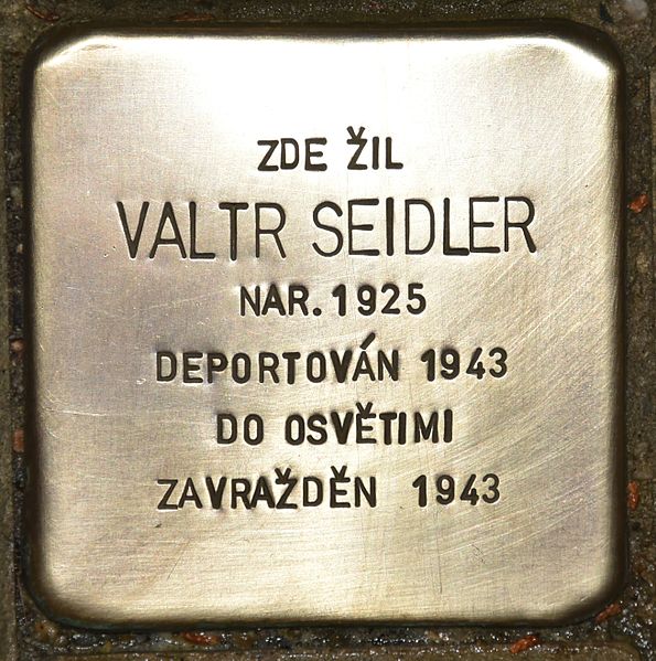 Stolpersteine Boršice 422 #2