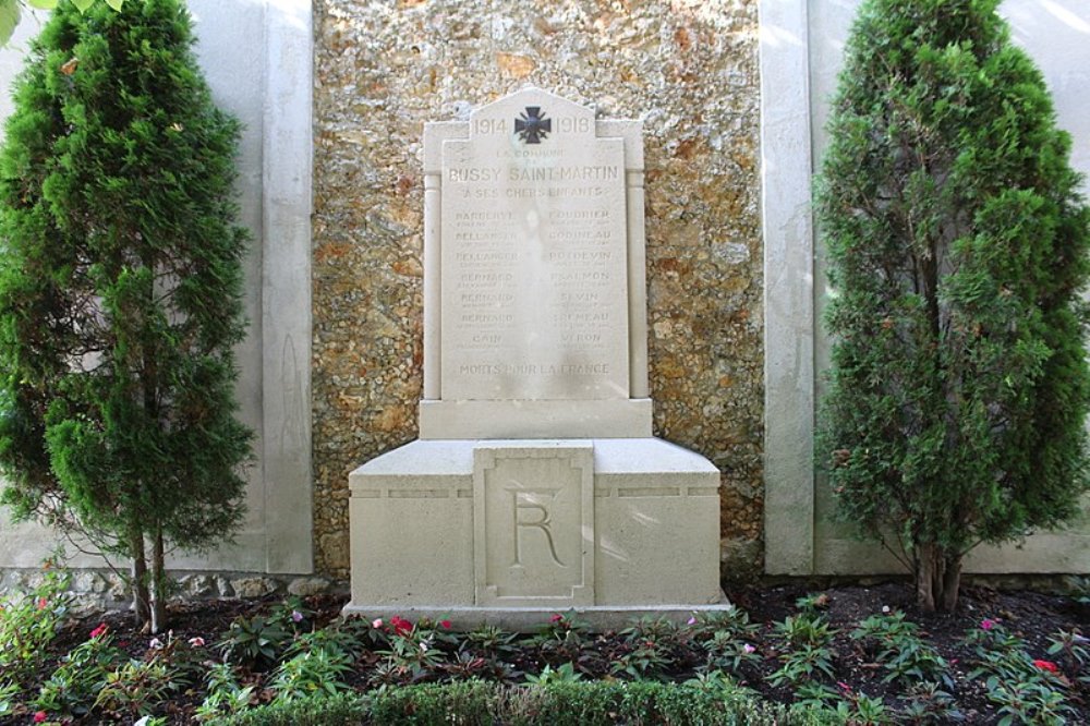 World War I Memorial Bussy-Saint-Martin #1