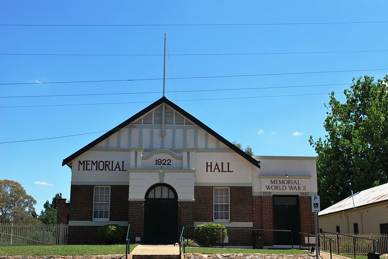 War Memorial Hall Wallendbeen