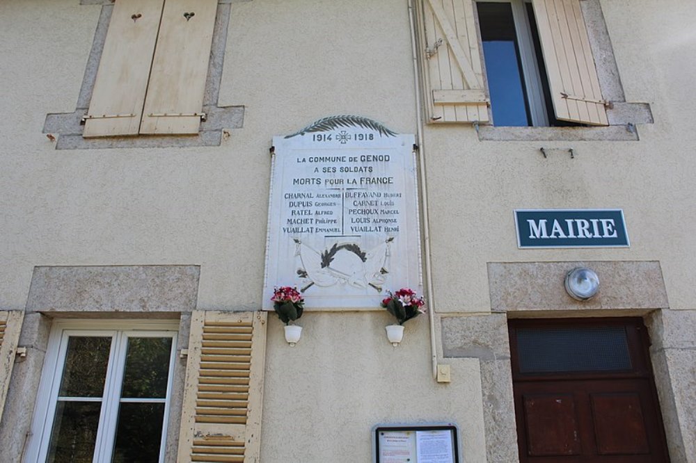 Monument Eerste Wereldoorlog Genod #1