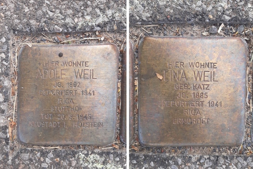 Stumbling Stones Neffeltalstraße 53 #2