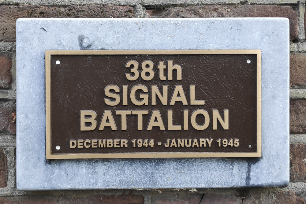 Gedenkteken 38th Signal Battalion #1