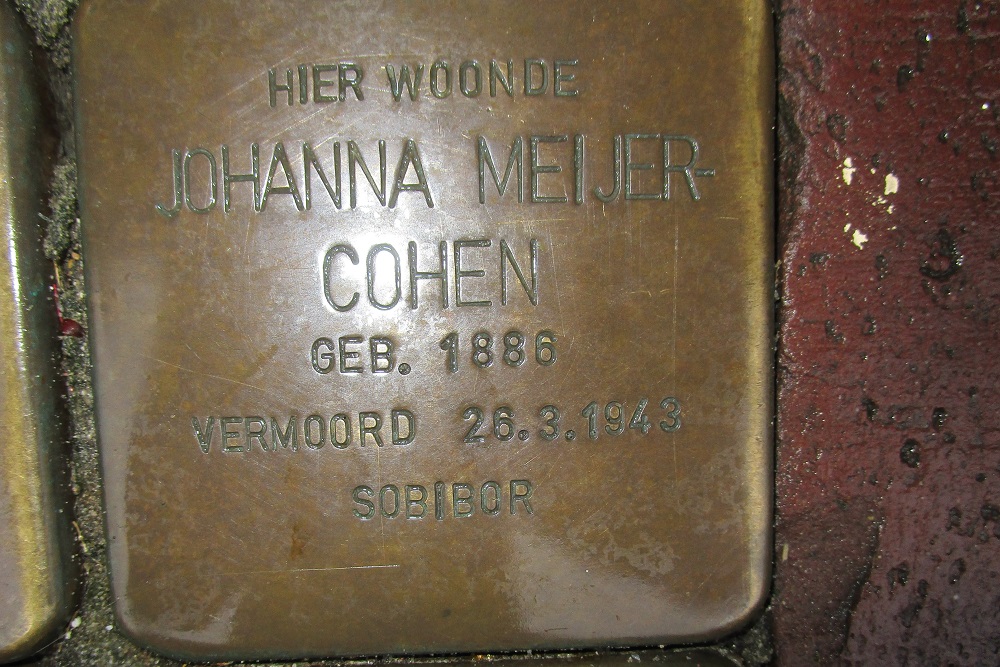 Stolpersteine Grootestraat 18 #3