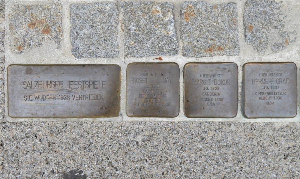 Stolpersteine Max-Reinhardt Platz #2