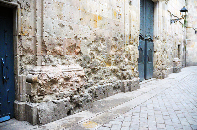 Oorlogsschade Congregacin Del Oratorio De Sant Felip Neri