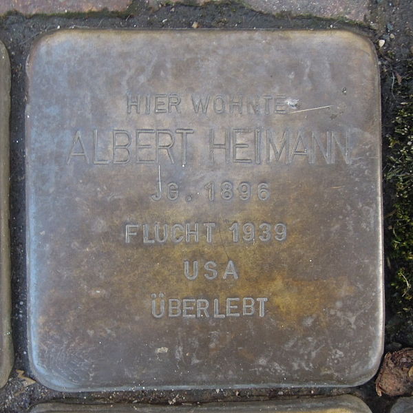 Stolpersteine Steinstrae 33