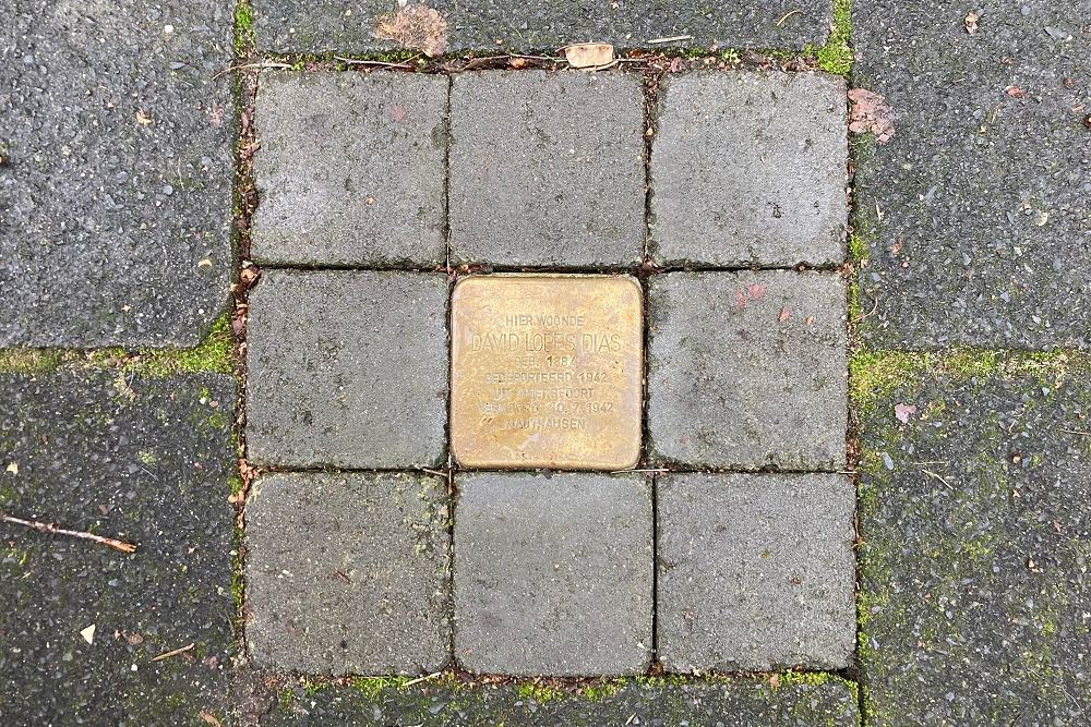 Stolperstein Wezellaan 1 (nu: Zeverijnplantsoen 7) #3