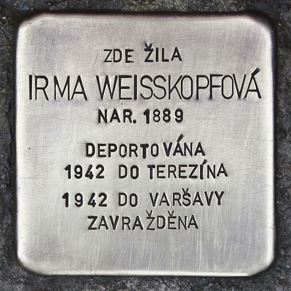 Stolpersteine Hejtmansk hrz 11 #1