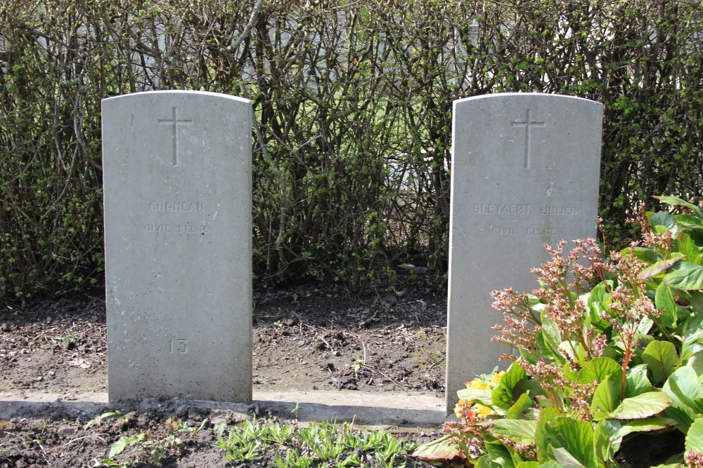 Belgische Oorlogsgraven Oye Plage #5