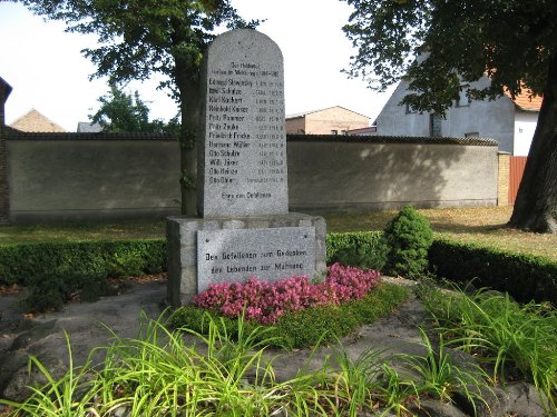 War Memorial Nchst Neuendorf