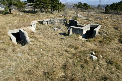 Alpenmuur - Artilleriestelling Rijeka