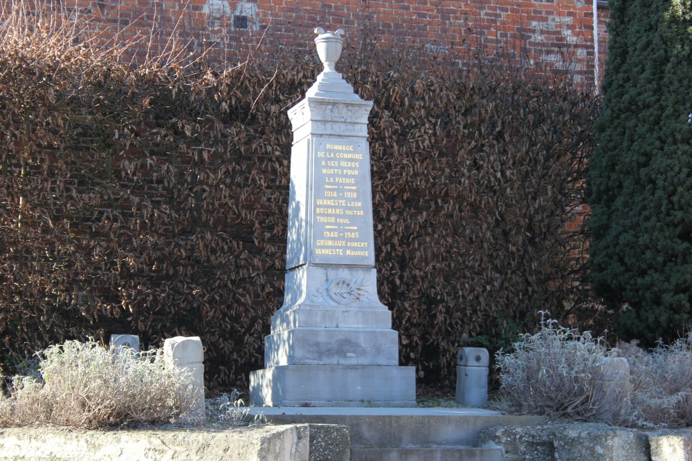 War Memorial Irchonwelz #2