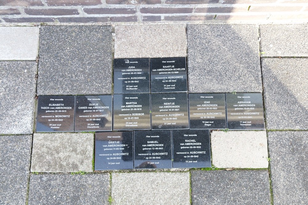 Memorial Stones Cornelis Ditostraat 15 (was De Laan) #1