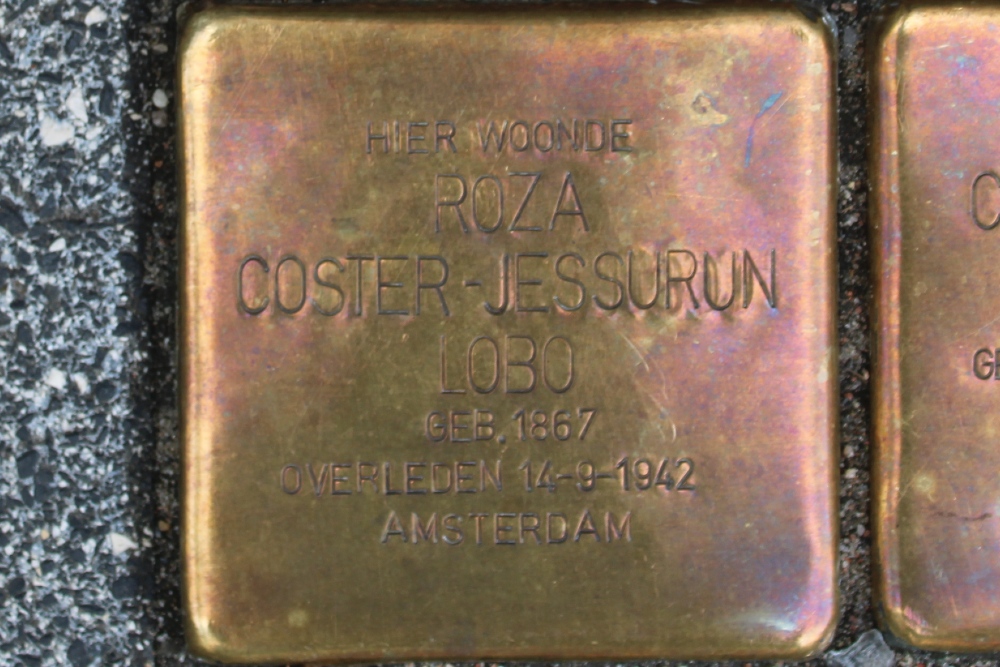 Stolpersteine Beethovenstraat 53 #2
