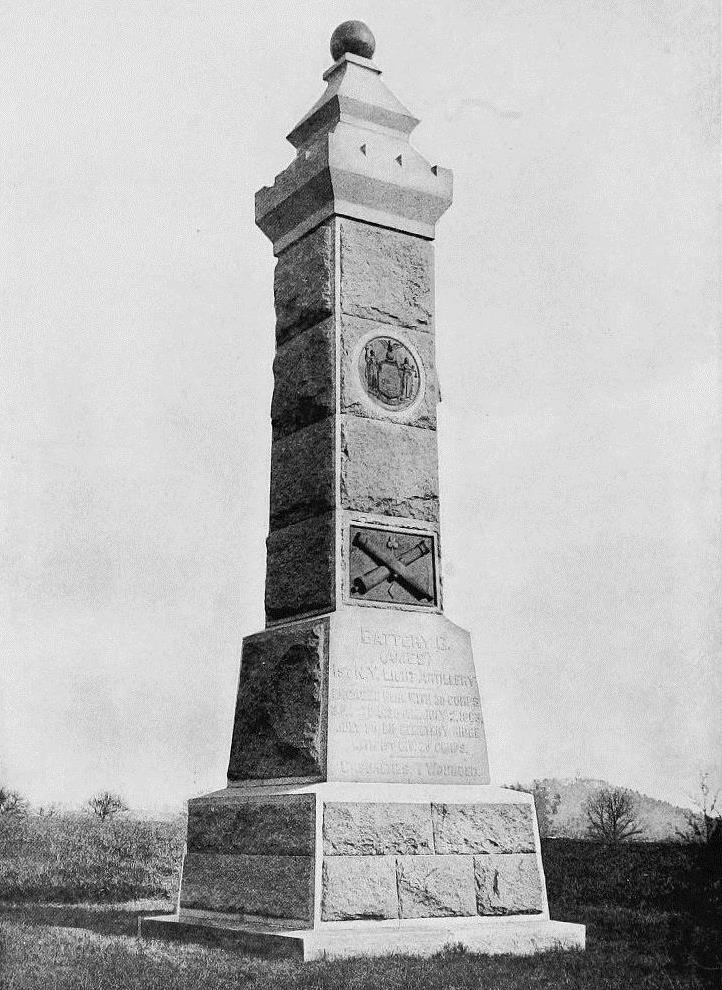 Monument 1st New York Light Artillery - Battery G 