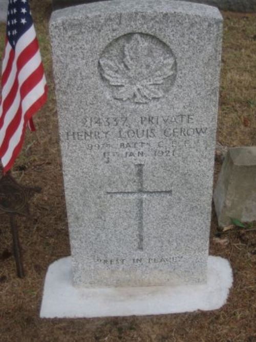 Commonwealth War Grave Calvary Cemetery