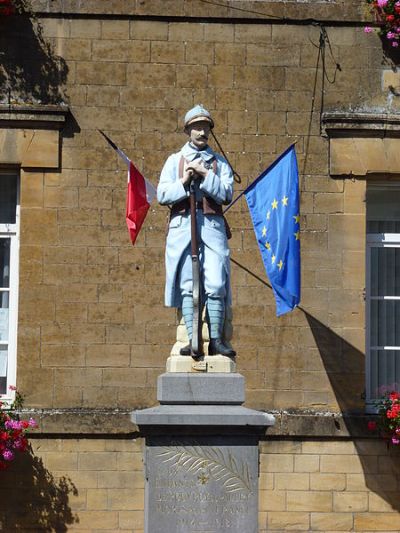 Oorlogsmonument Rouvroy-sur-Audry