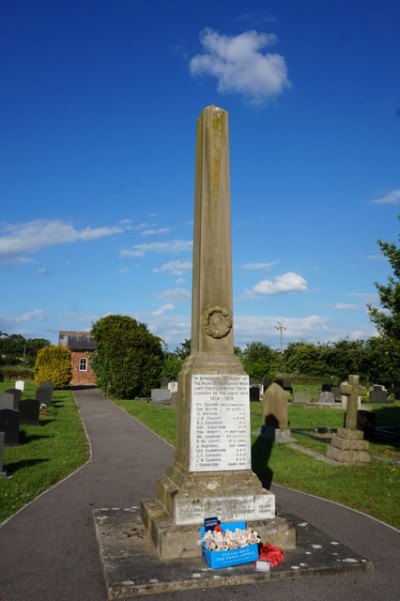 War Memorial North and South Newbald