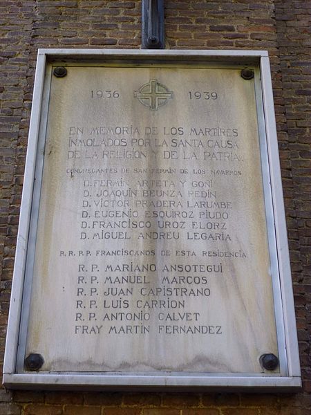 Memorials San Fermn de los Navarros