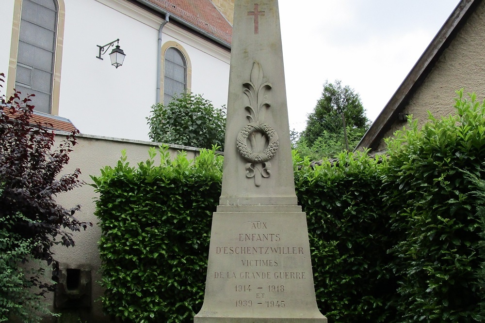 Oorlogsmonument Eschentzwiller #2