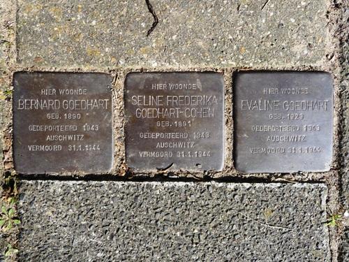 Stolpersteine Binnewiertzstraat 33