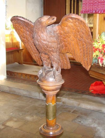 Remembrance Lectern Homersfield Church #1