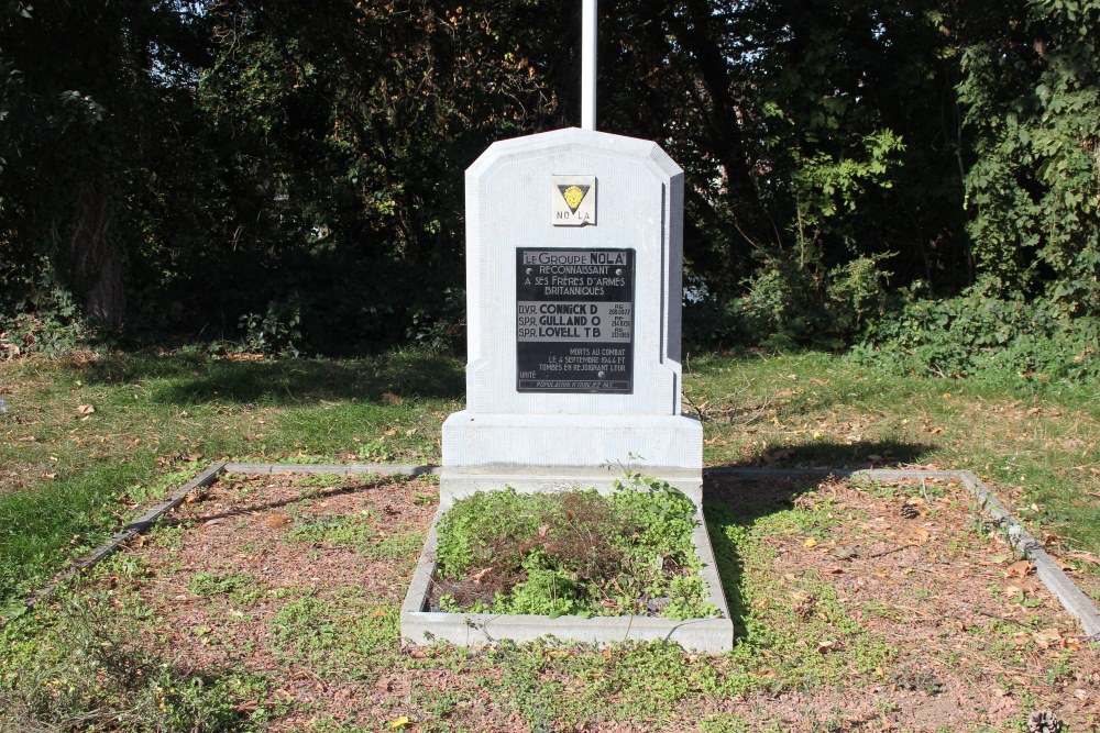 Monument Britse Soldaten Clabecq