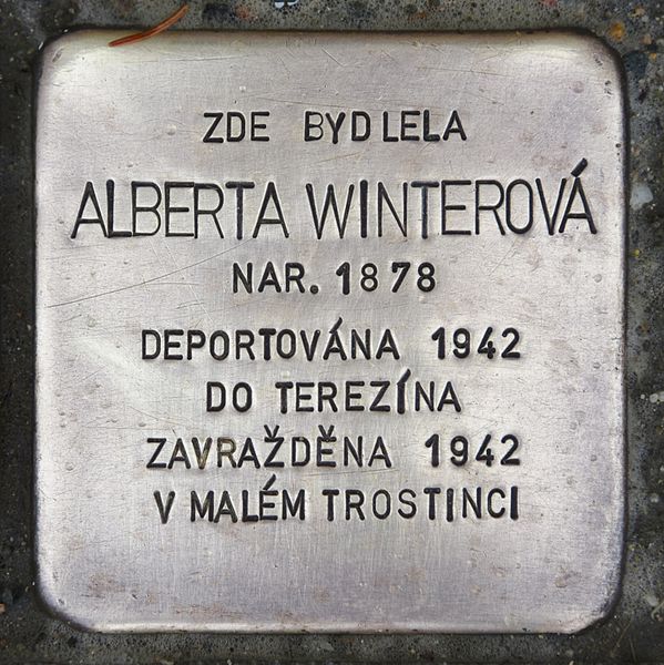 Stolpersteine Václava III. 70/12 #2