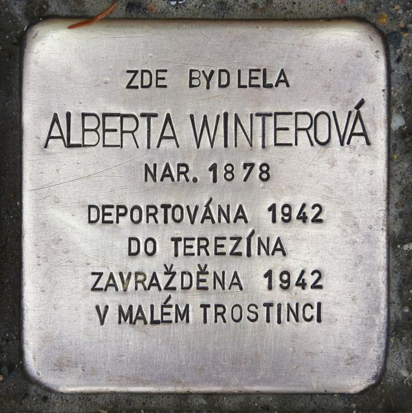 Stolpersteine Vclava III. 70/12 #2