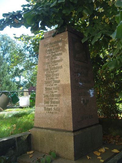 War Memorial Grodittmannsdorf #1
