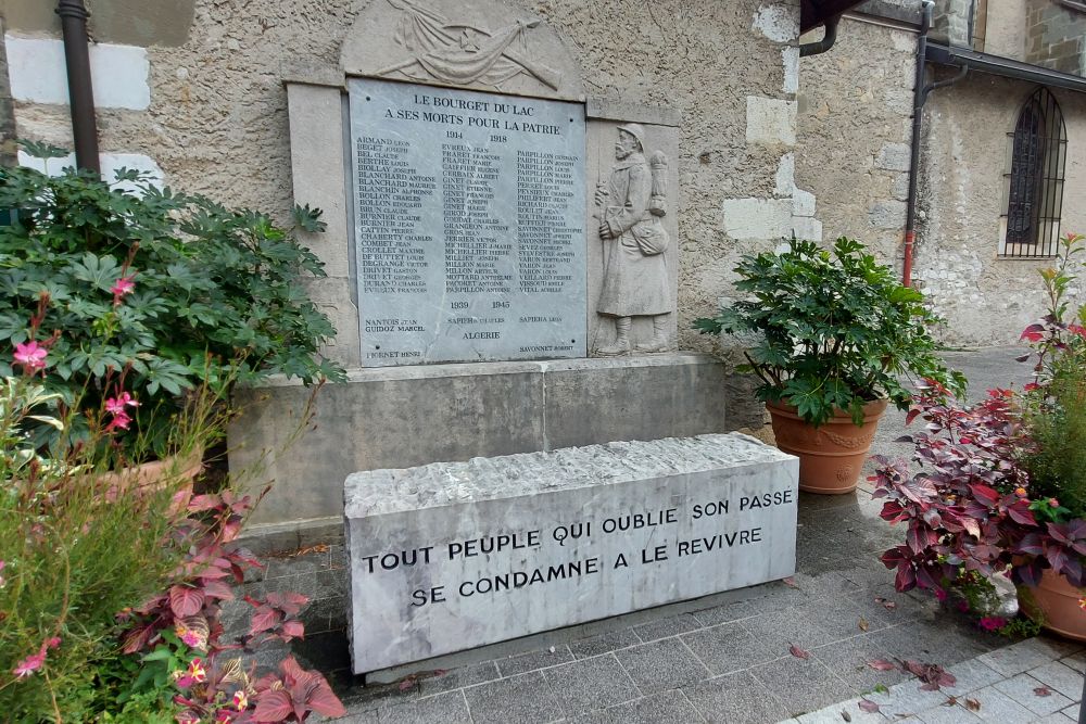 Oorlogsmonument Le Bourget-du-Lac