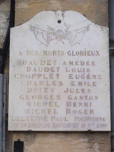 War Memorial Montcornet