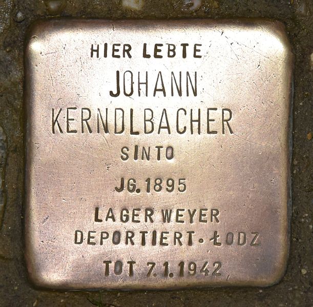 Stolperstein Holzgassen 27