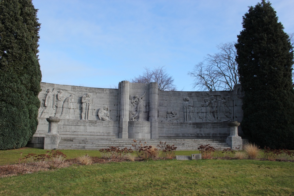 Oorlogsmonument Begraafplaats Robermont