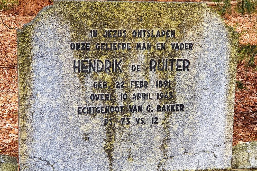 Stolpersteine Hendrik de Ruiterstraat #3