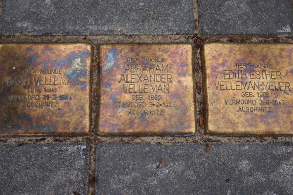 Stolpersteine Coehoornsingel 20 #1