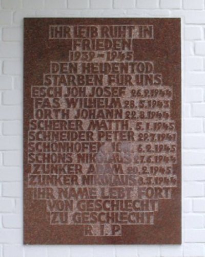 Oorlogsmonument Heidweiler #3