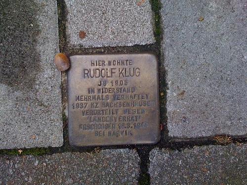 Stumbling Stone Barmbeker Straße 93