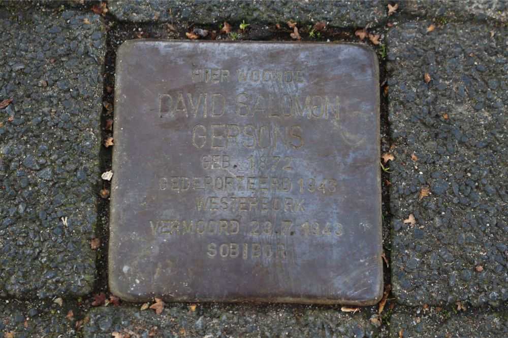 Stolperstein Heiligestraat 6 #1