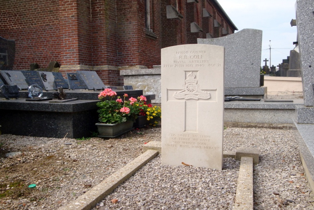 Commonwealth War Grave Sainte-Marie-Cappel