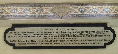 War Memorial St. Patricks Church Monaghan #4