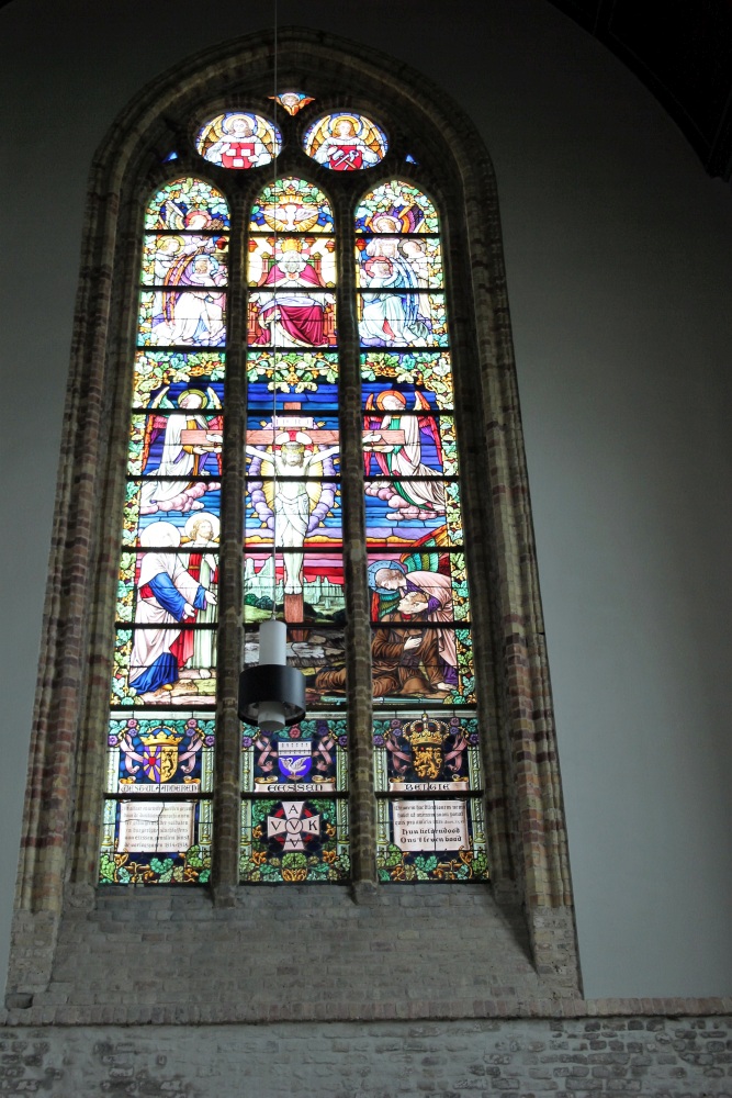 Glass Window Sint-Pieters Church Esen #2