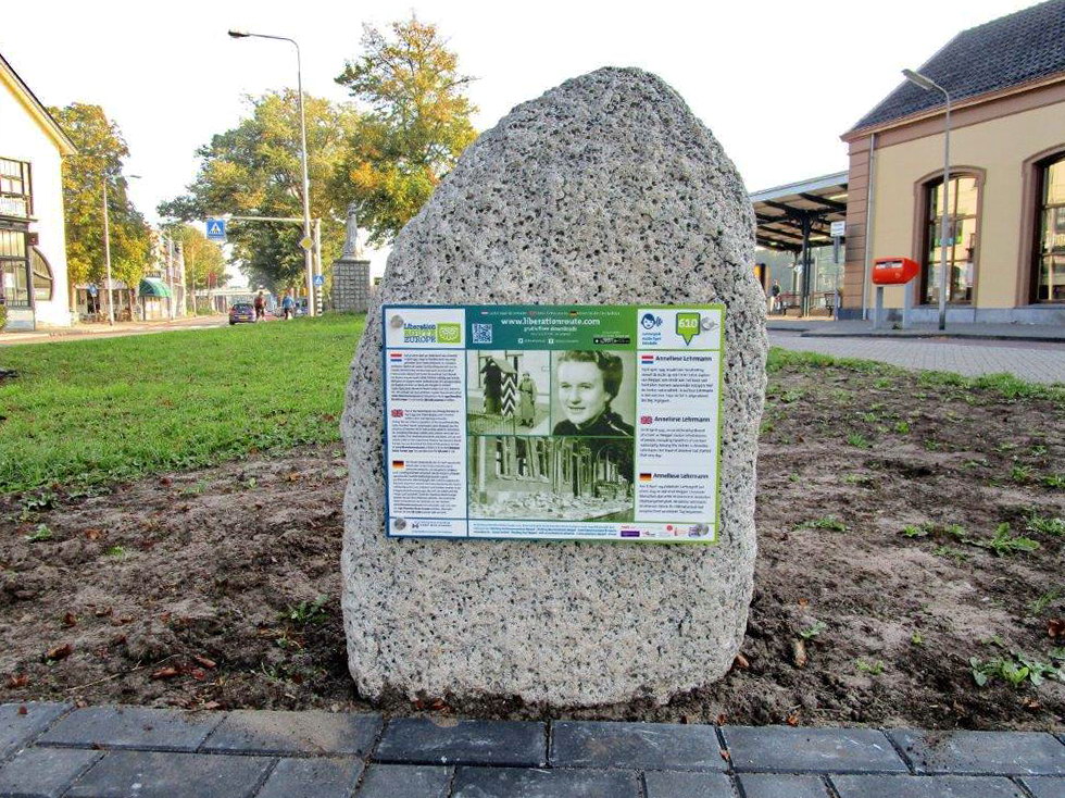 Liberation Route Marker 610: Anneliese Lehrmann #1