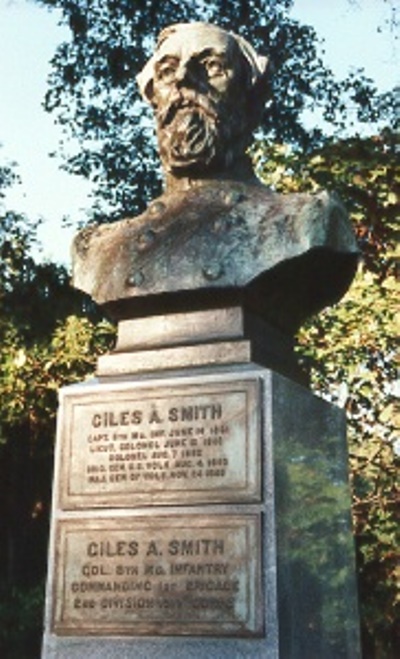 Buste van Brigadier General Giles A. Smith (Union)