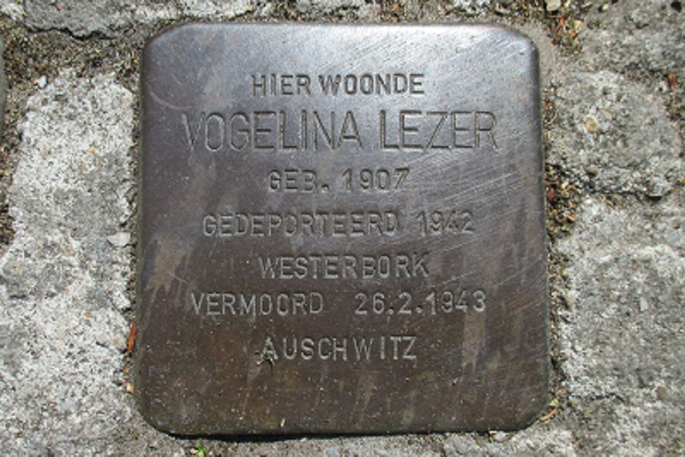 Stolpersteine H. Hindersstraat 3 #4