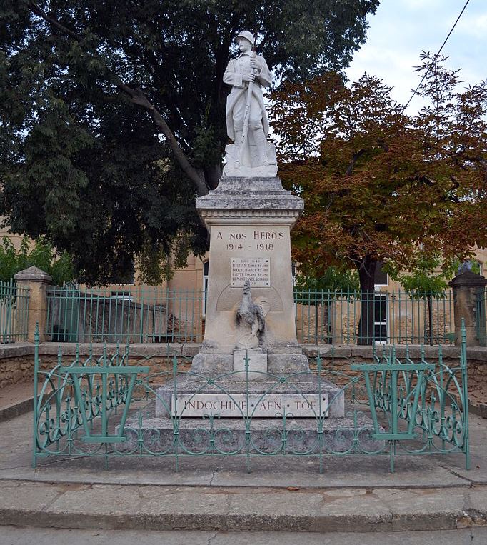 Oorlogsmonument Vers-Pont-du-Gard