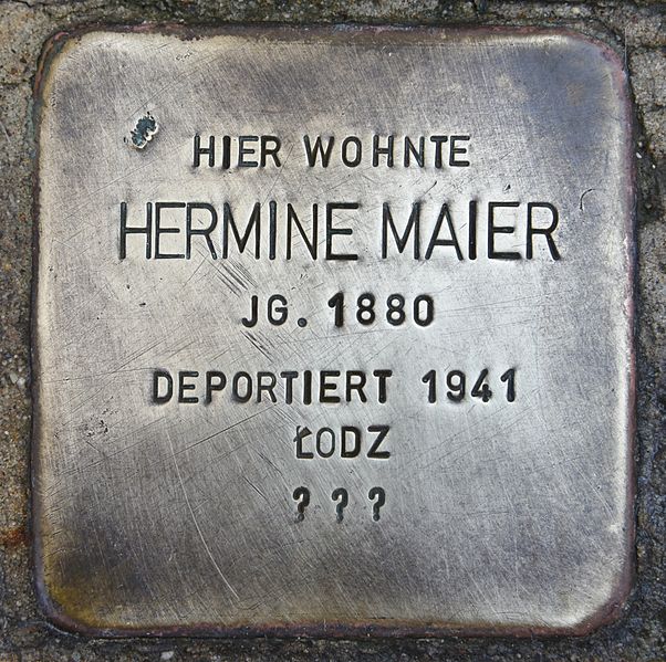 Stumbling Stones Triesterstraße 23 #2
