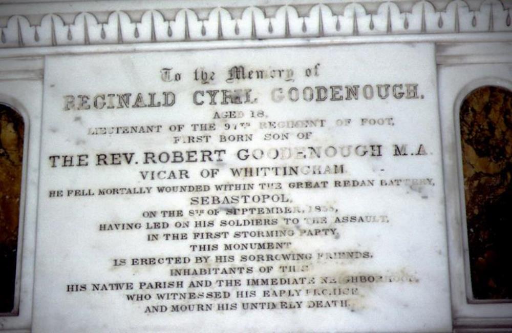 Memorial Lieutenant Reginald Cyril Goodenough #1